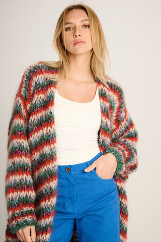 Claire Cardigan Long 100