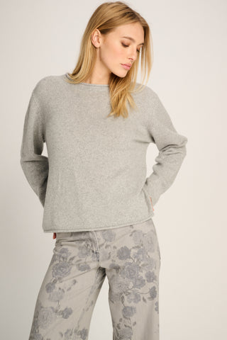 Frieda Pullover Crew Neck Grey