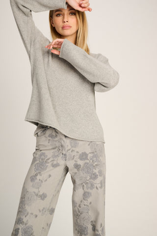 Frieda Pullover Crew Neck Grey