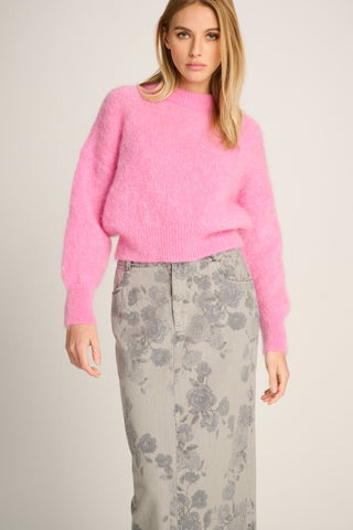 Coco Pullover Crewneck Candy Pink