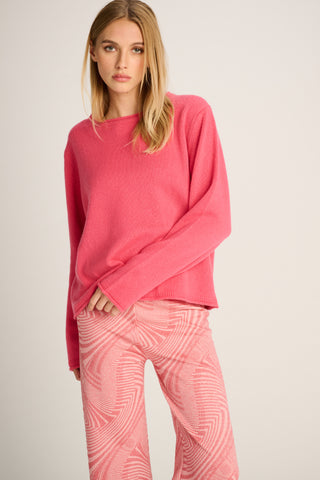 Frieda Pullover Crew Neck Pink