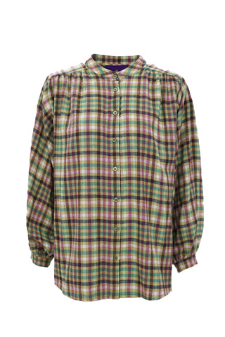 Valerie Blouse Green / Purple