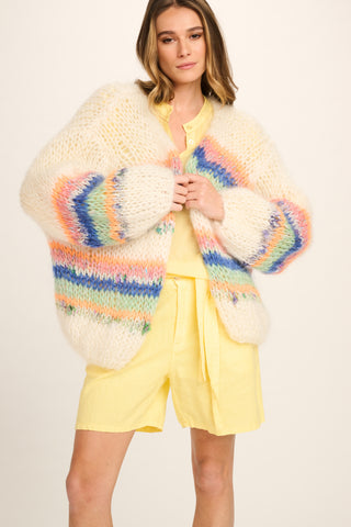 Bea Linen Shorts - Yellow