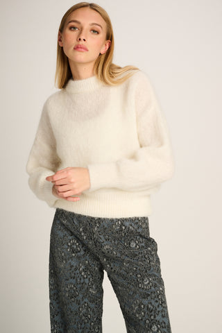 Coco Pullover Crewneck Off White