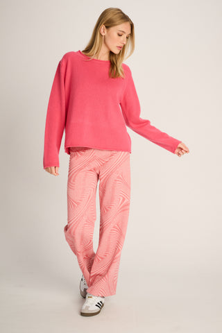 Frieda Pullover Crew Neck Pink