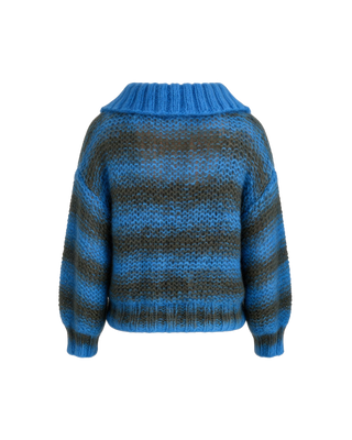 Luna Pullover Blue/Green