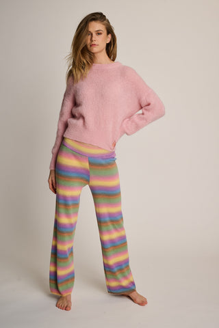 Michelle Knitted Pants Pastel Multi