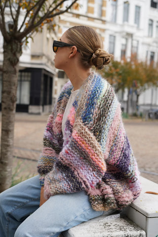 Iris Cardigan Short - Multicolor