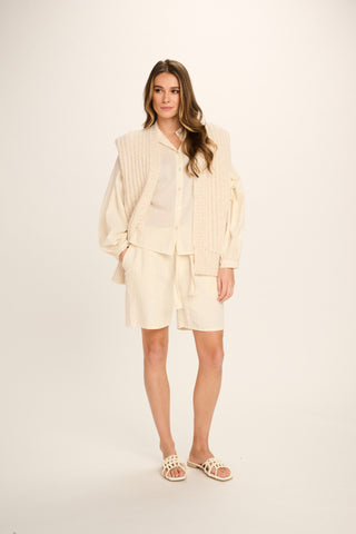 Valerie Cotton Blouse - Off White