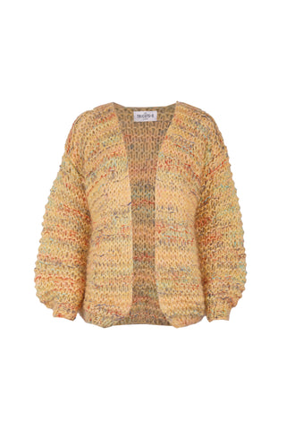 Isabella Cardigan Short - Ochre Multicolor