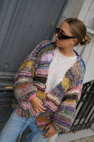 Beau Cardigan Short - Multicolor