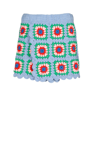 Cotton Skirt - Light Blue - Grannies