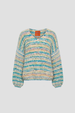 Hannah Pullover V-Neck 100