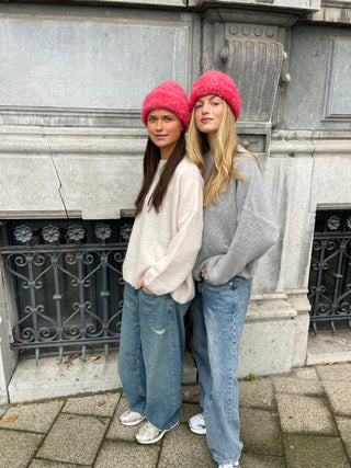 Mila Bonnet - Red/Blue