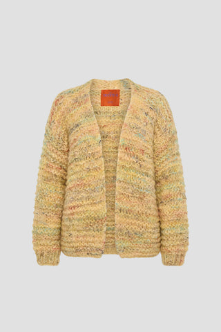 Isabella Cardigan Short - Ochre Multicolor
