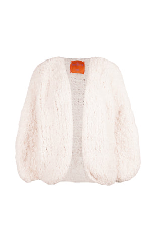 Billy Cardigan Short - White