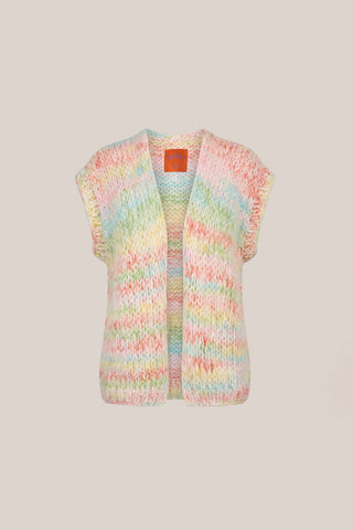 Noa Cardigan Sleeveless Off White Multi
