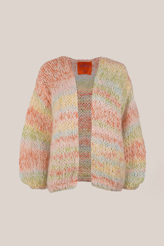 Brigitte Cardigan Short Off White Multi