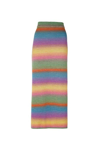 Manon Knitted Skirt Pastel Multi