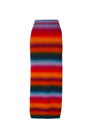 Manon Knitted Skirt Red-Blue Multi