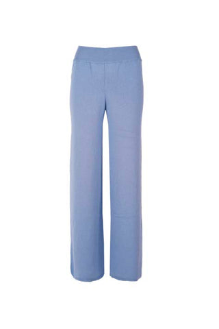 Michelle Knitted Pants Jeans Blue
