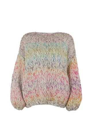 Amy Pullover Round Neck Mint Multi