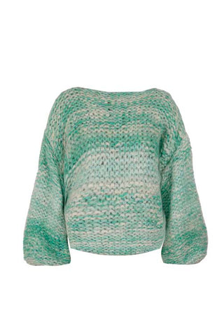 Liv Pullover Round Neck Green