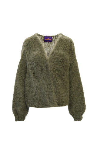 Charlotte Cardigan Short Khaki