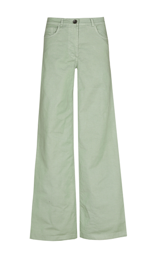 Anais Cotton Jeans Sage