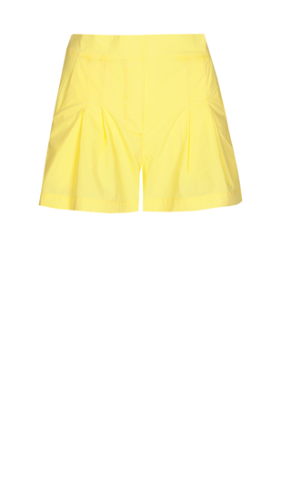 Emma Cotton Shorts Yellow