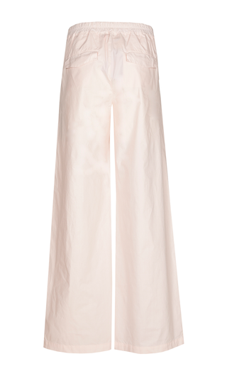 Emma Cotton Pants with Back Pockets Pale Pink