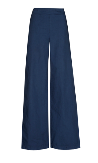 Nathalie Cotton Pants Navy