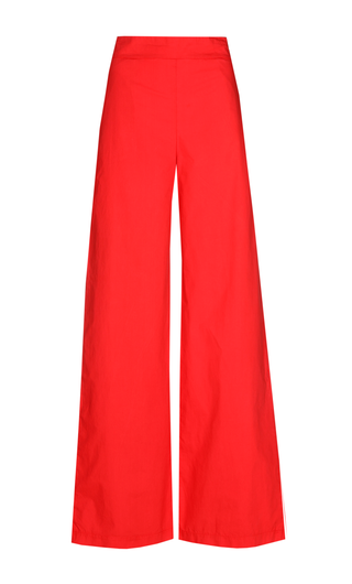 Nathalie Cotton Pants Red