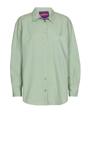 Paulina Cotton Blouse Sage