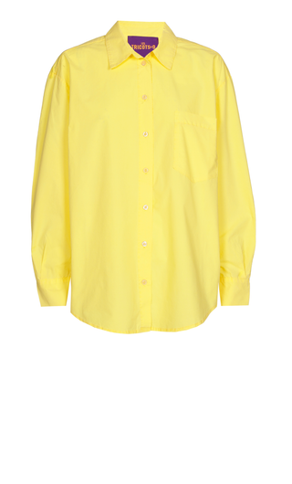 Paulina Cotton Blouse Yellow