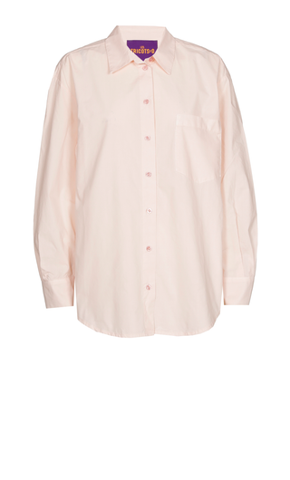 Paulina Cotton Blouse Pale Pink