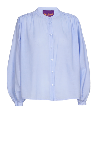 Valerie Cotton Blouse Jeans Blue