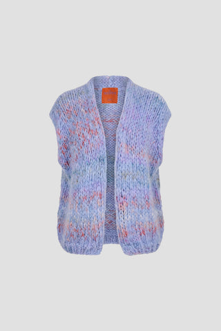 Noa Cardigan Sleeveless Blue Multi