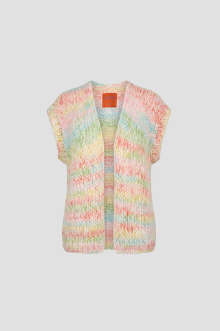 Noa Cardigan Sleeveless Off White Multi